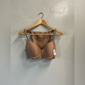 SKIMS Fits Everybody Full Coverage Back Smoother Bra 32D NWT Sienna Color